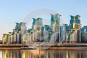 St George Wharf in London