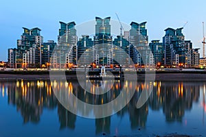 St George Wharf in London