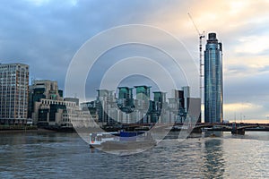 St George Wharf in London