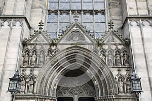 St Giles Cathedral Church Facade, Royal Mile; Lawnmarket; Edinburgh