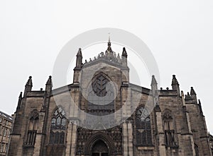 St Giles cathedral in Edinburgh