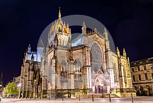 St Giles' Cathedral in Edinburgh