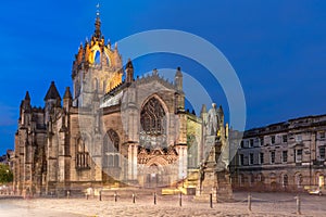 St Giles` Cathedral Edinburgh Royal Mile photo