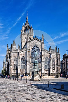 St. Giles Cathedral in Edinburgh, Scotland