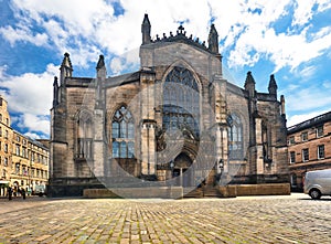 St. Giles Cathedral in Edinburgh, Scotland - UK