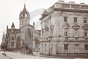 St Giles Cathedral Royal Mile Street; Lawnmarket; Edinburgh