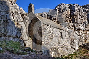 St Govan`s Chapel Pembrokeshire Wales