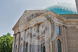 St. Hedwig Cathedral building in Berlin, Germany,