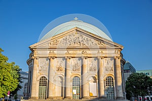 St. Hedwig`s Cathedral on the Bebelplatz in Berlin, Germany