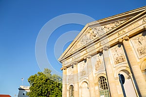 St. Hedwig`s Cathedral on the Bebelplatz in Berlin, Germany