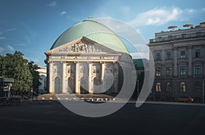 St. Hedwigs Cathedral at Bebelplatz Square - Berlin, Germany