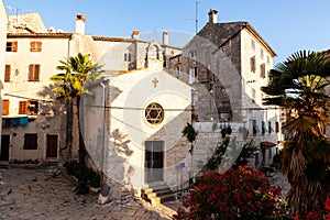 St. Helena church in Bale - Valle, Istria. Croatia