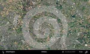 St Helens, United Kingdom. Satellite B photo