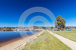St Helens Waterfront in Tasmania Australia