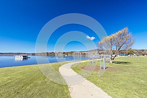 St Helens Waterfront in Tasmania Australia