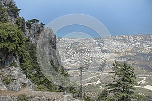 St. Hilarion Castle in Kyrenia,