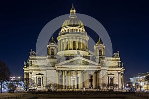 St. Isaac`s Cathedral in St. Petersburg