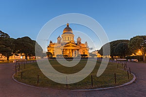 St. Isaac's Cathedral in St.Petersburg, Russia