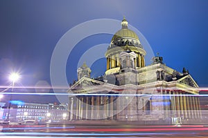 St. Isaac's cathedral in St.Petersburg