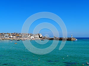 St Ives in Cornwall in Great Britain photo