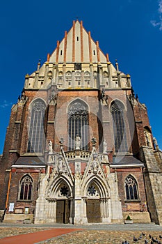 St Jackob`s bassilica in Nysa, Poland