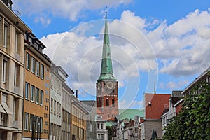 St. Jakobi church in Lubeck, Germany