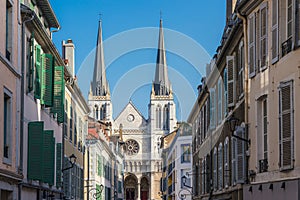 St. James Church, a catholic temple in Pau, city in France