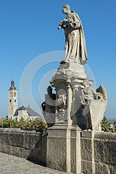 St. James Church in the Kutna Hora, Czech republic