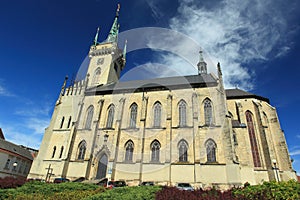 St. James church in Policka