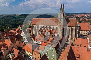 St. James's Church in Rothenburg ob der Tauber, Bavaria state, Germa