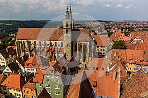 St. James's Church in Rothenburg ob der Tauber, Bavaria state, Germa