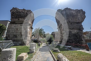 St. Jean church in the ancient city of Philadelphia, Alasehir, Manisa, Turkey