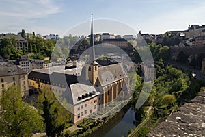 St Jean du Grund church in Luxembourg