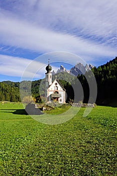 St Johann Church, Santa Maddalena, Italy