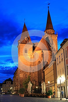 St. Johannis church in Ansbach