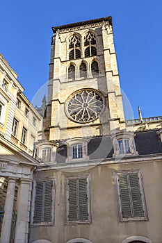 St John the Baptist Cathedral Outside Plaza Lyon France