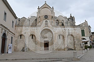 St. John Baptist church in Matera