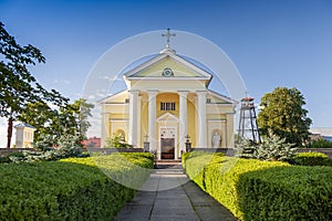 St. John The Baptist Church in Mielagenai, Ignalina, Lithuania.