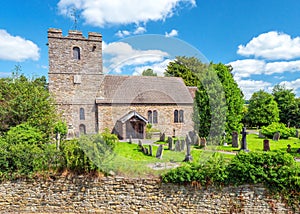 St John the Baptist Church, Stokesay, Shropshire, England.