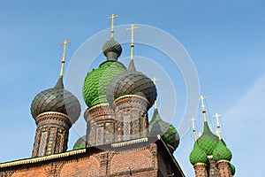 St. John the Baptist Church. Yaroslavl, Golden ring, Russia