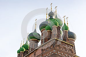 St. John the Baptist Church. Yaroslavl, Golden ring, Russia