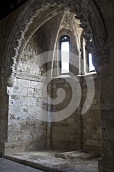 St John castle interior at Rhodes