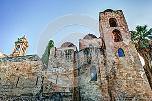 St. John of the Hermits church in Palermo. Sicily.