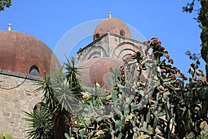 St. John of the Hermits Church in Palermo on Sicily. Italy