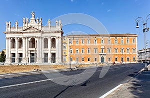 St. John in Lateran or Basilica di San Giovanni in Laterano, Rome, Italy.