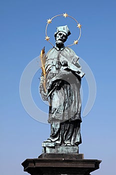 St. John of Nepomuk, Charles bridge Prague, Czech