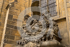 St. John of Nepomuk at St. Vitus Cathedral