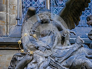 St. John of Nepomuk in St. Vitus Cathedral