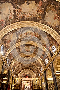 St john`s co cathedral in malta
