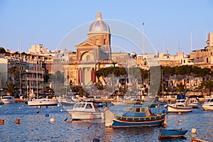 St Joseph church in Kalkara, Malta